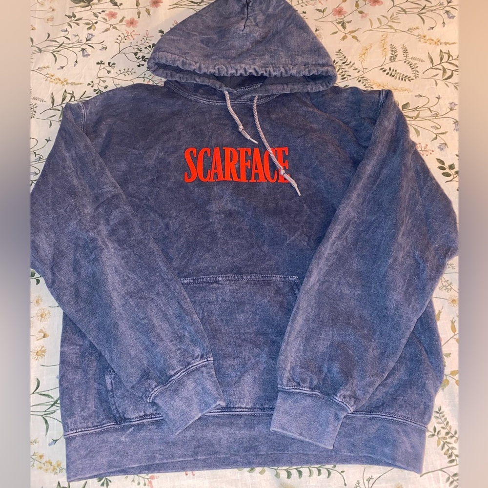 Small Scarface Graphic Hoodie